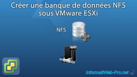 Créer une banque de données NFS sous VMware ESXi 7.0 et 6.7