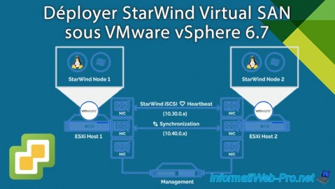 VMware vSphere 6.7 - Déployer StarWind Virtual SAN