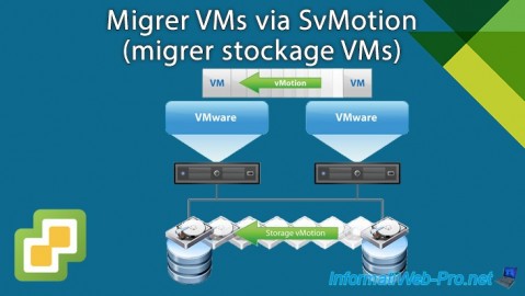 Migrer le stockage des VMs via SvMotion (Storage vMotion) sous VMware vSphere 6.7