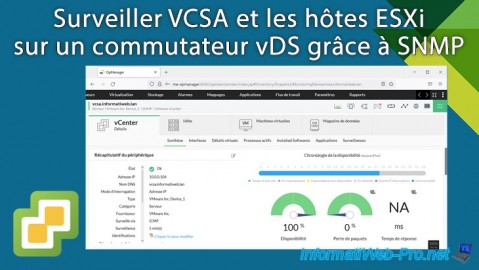 VMware vSphere 6.7 - Surveiller VCSA et ESXi via SNMP